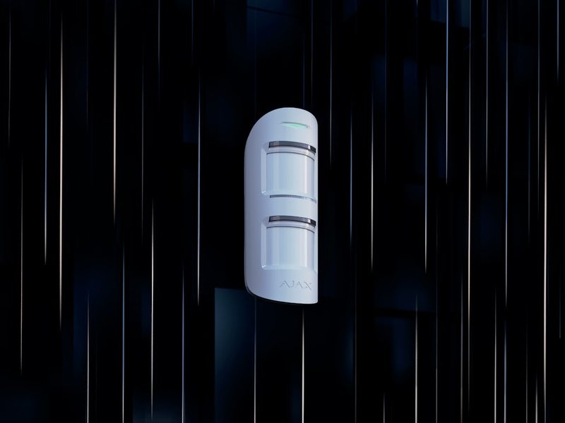 Détecteur extérieur Ajax MotionProtect Outdoor, blanc
